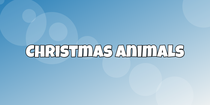 Christmas Animals